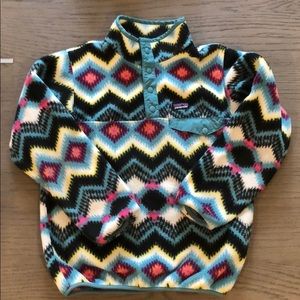 Patagonia Girls Synchilla Snap-T fleece